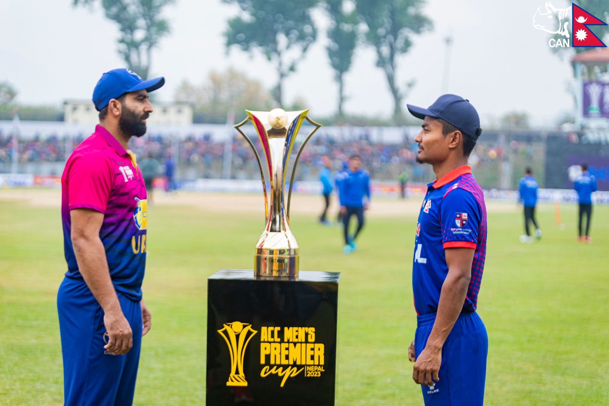 नेपाल र यूएई बीचको खेल सुरु